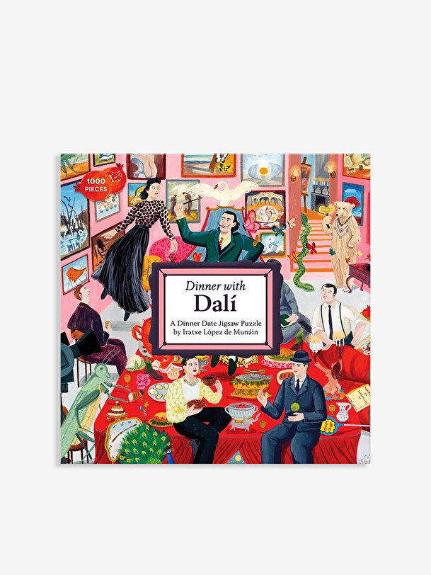 puzzle dîner avec dali - nouveaux mags multicolore