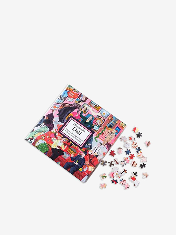 puzzle dîner avec dali - nouveaux mags multicolore