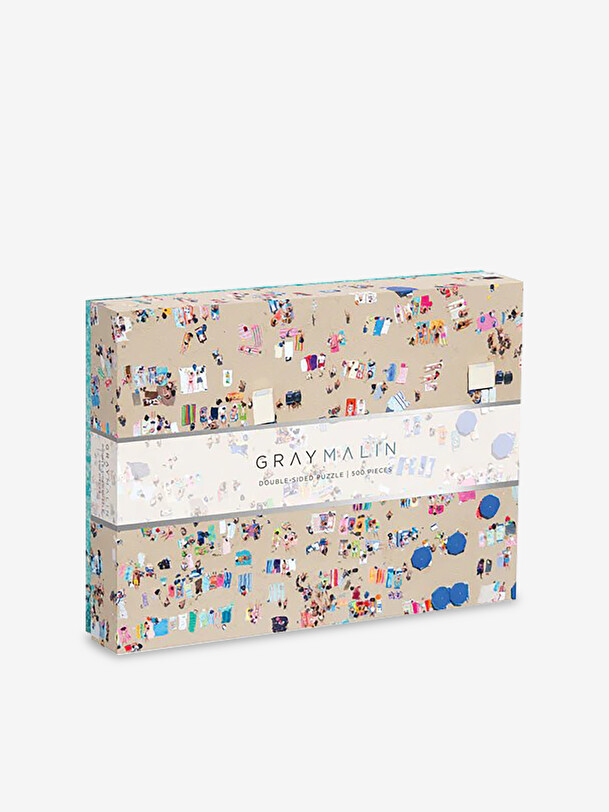 puzzle biface de la plage de ski de nouveaux mags multicolore