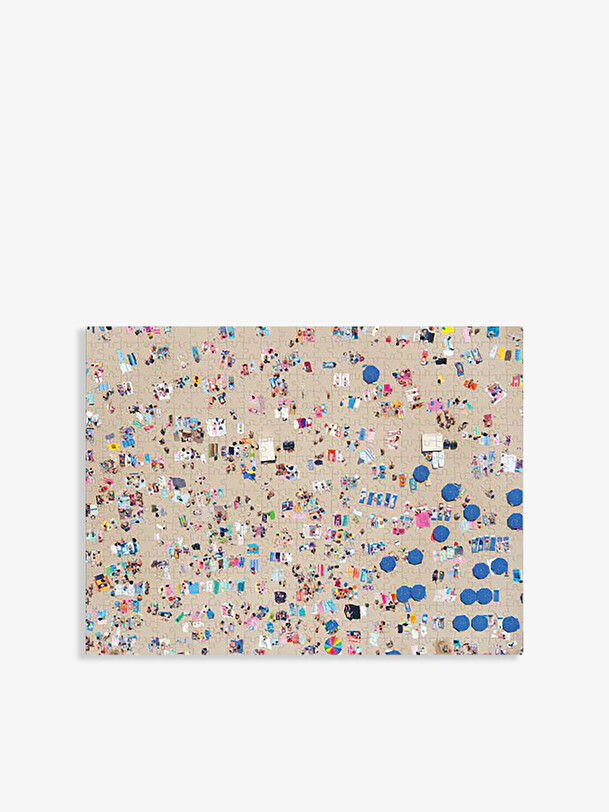 puzzle biface de la plage de ski de nouveaux mags multicolore