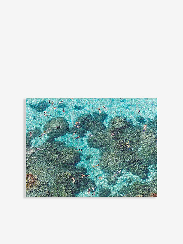 puzzle biface de la plage de ski de nouveaux mags multicolore