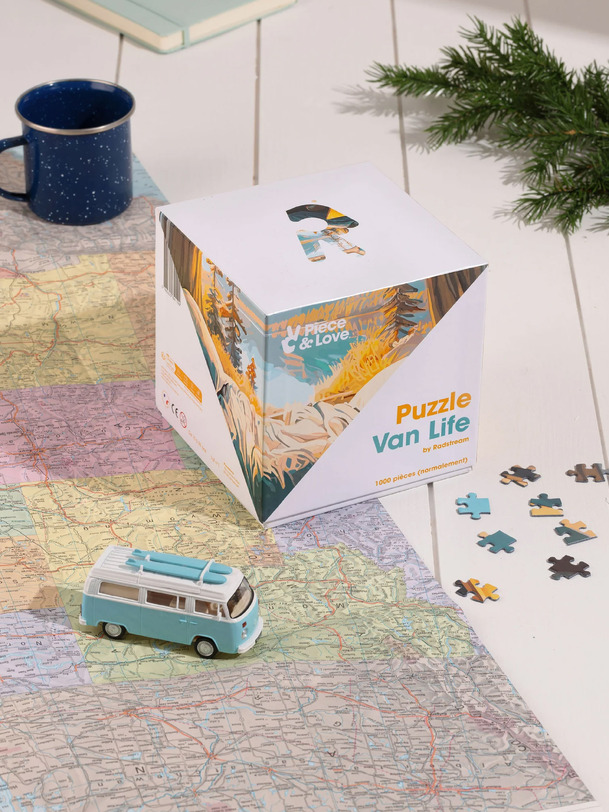 puzzle van de vie 1000 pièces - la pièce et de lamour multicolore