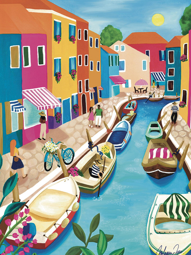 puzzle burano 1000 pièces - la pièce et de lamour multicolore