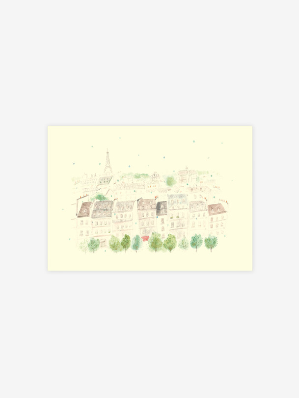 carnet tour eiffel - les marques de leurope blanche
