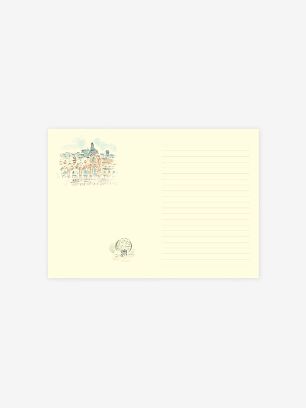 carnet tour eiffel - les marques de leurope blanche