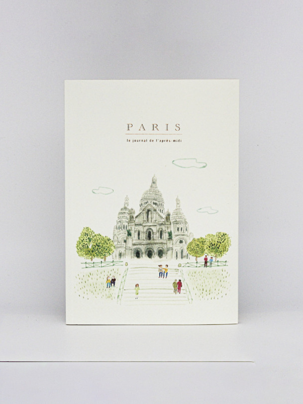carnet de montmartre - les marques de leurope blanche