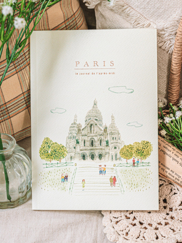 carnet de montmartre - les marques de leurope blanche