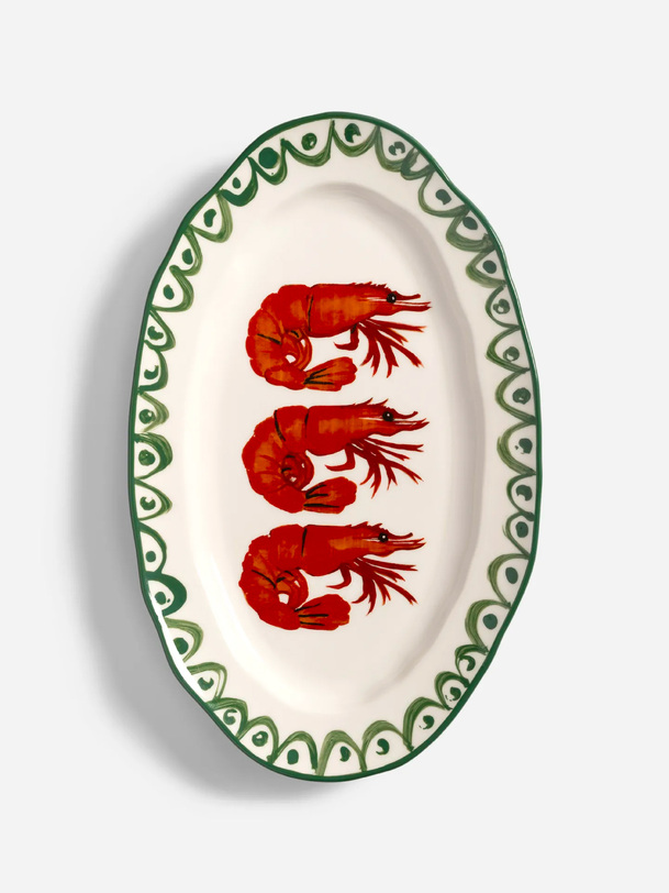 plateau sirène aux crevettes ampklevering blanc