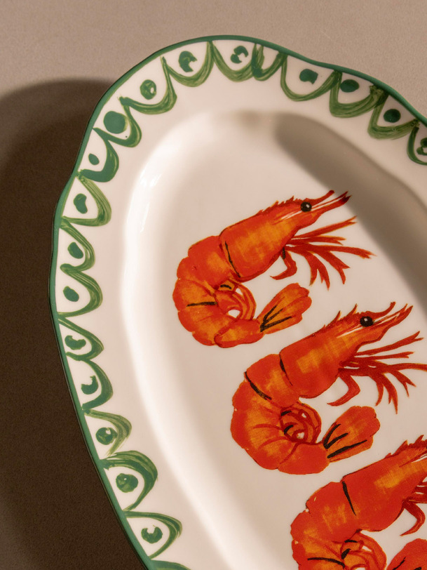 plateau sirène aux crevettes ampklevering blanc