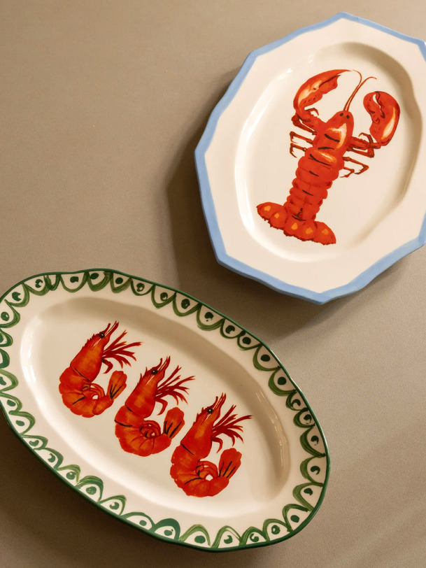 plateau sirène aux crevettes ampklevering blanc