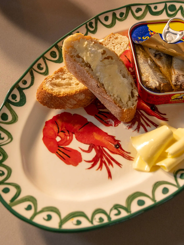 plateau sirène aux crevettes ampklevering blanc