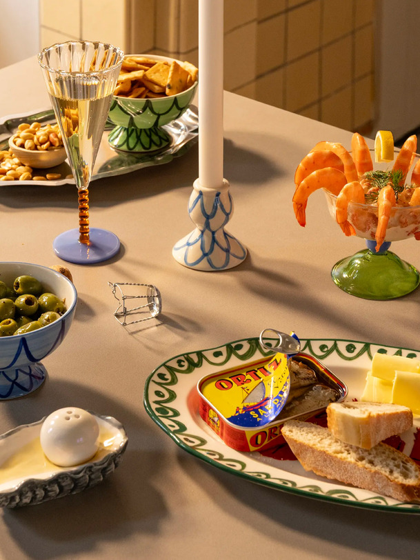 plateau sirène aux crevettes ampklevering blanc
