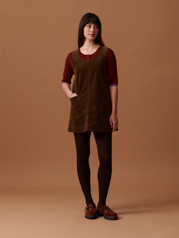 nadina robe de noisette