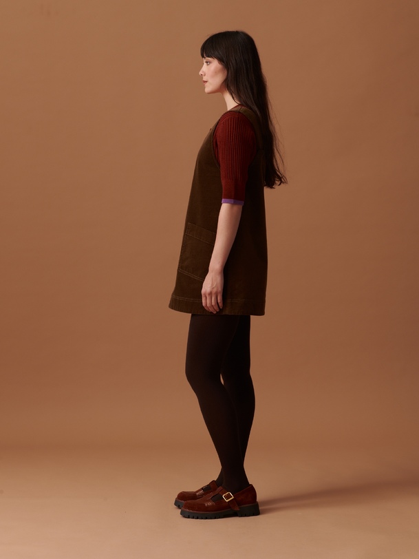 nadina robe de noisette