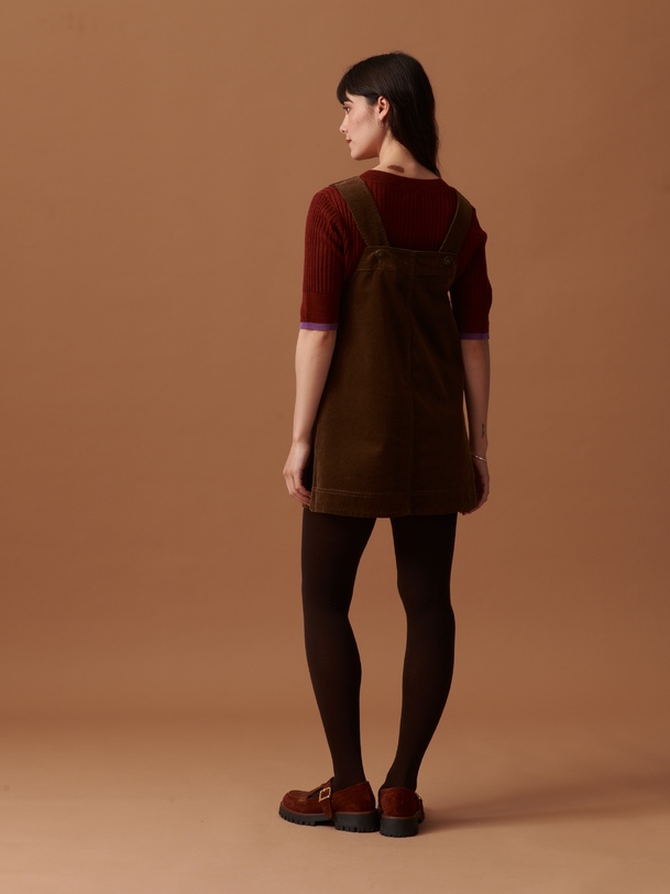nadina robe de noisette