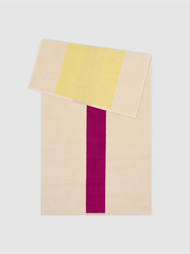 serviette de table 70x140 - suite 702 jaune