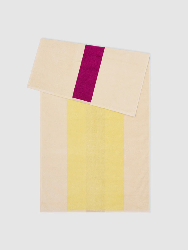 serviette de table 70x140 - suite 702 jaune