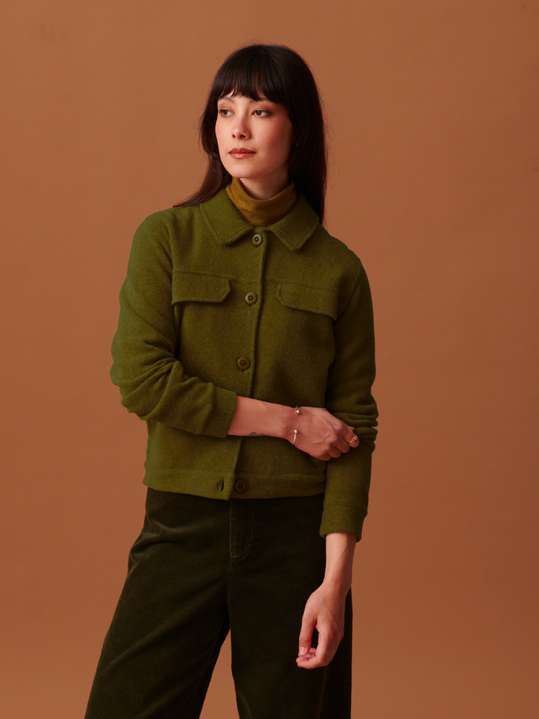 celena veste kaki