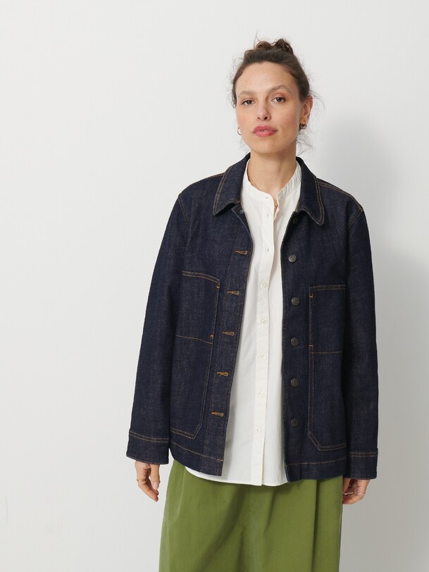 fabrine veste jean