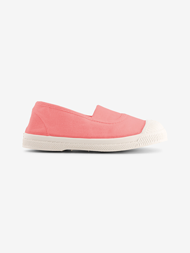 kid élastique tennis rose doux