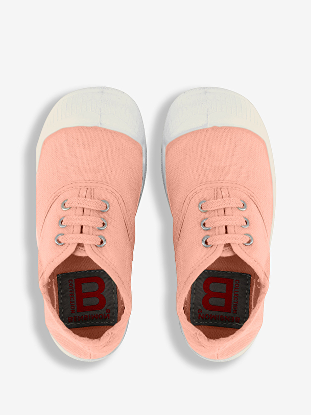 les enfants de la dentelle-up de tennis rose