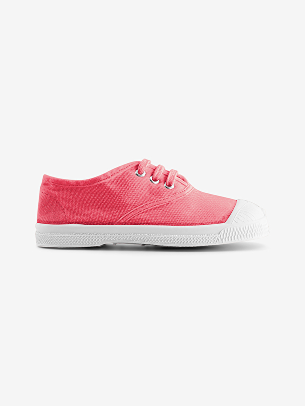 kid lacets tennis rose indien