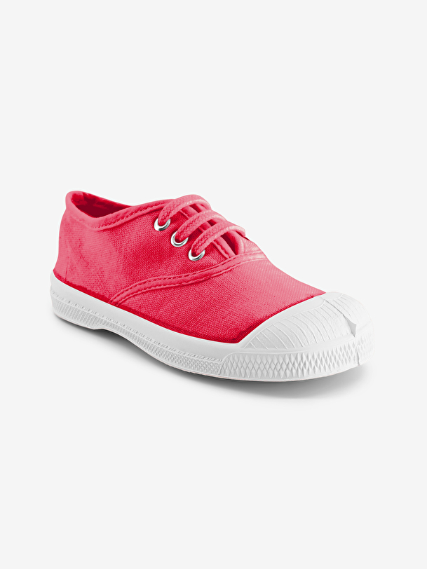kid lacets tennis rose indien