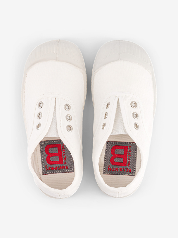 les enfants elly tennis blanc