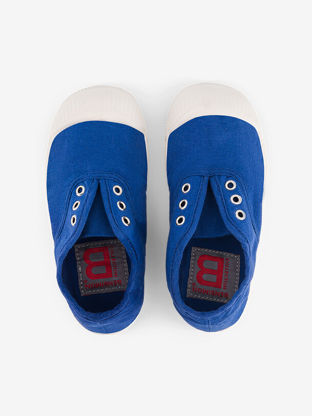 les enfants elly tennis bleu vif