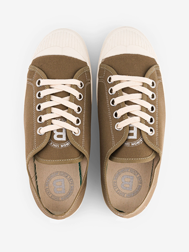 romy b79 hommes chaussures de tennis kaki