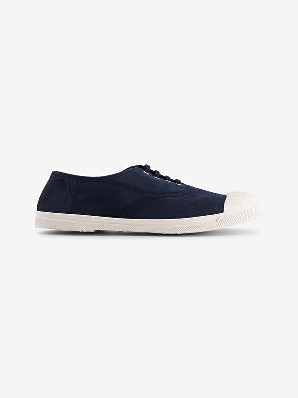 tennis hommes lacets marine