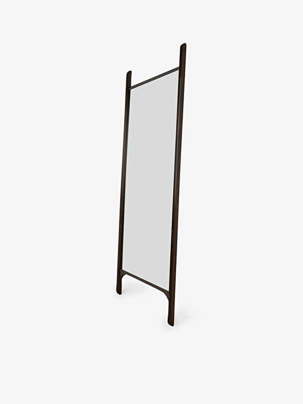 miroir - ethnicraft marron fonce