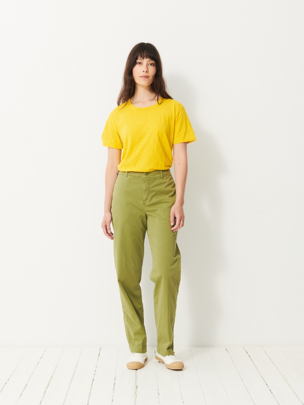 pantalon chino olive
