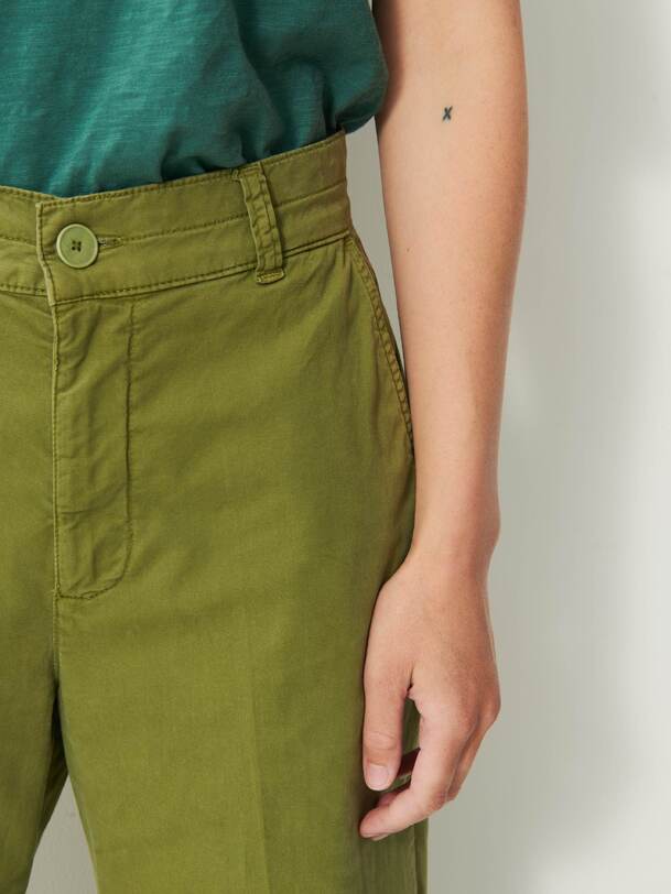 pantalon chino olive