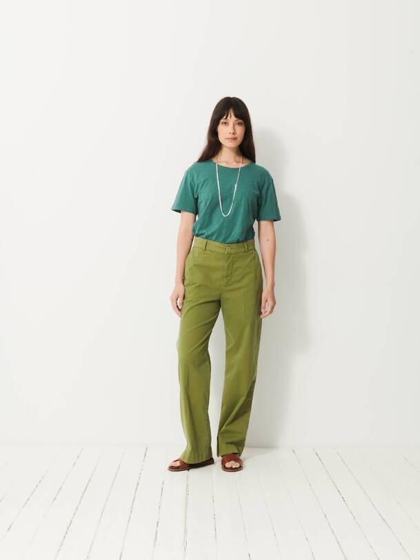 ladies pantalon olive