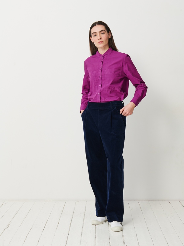oreste pantalon bleu nuit
