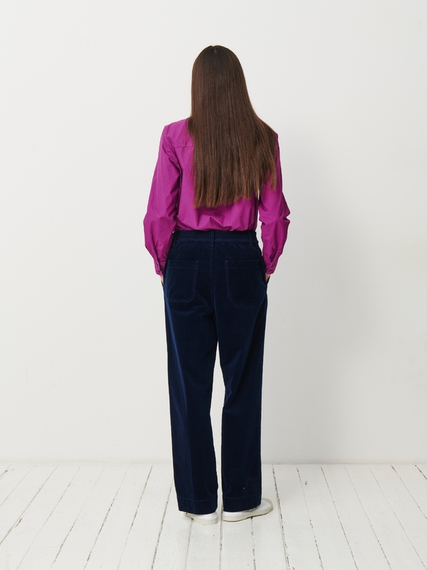 oreste pantalon bleu nuit