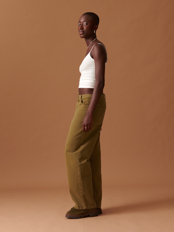 oona pantalon écorce