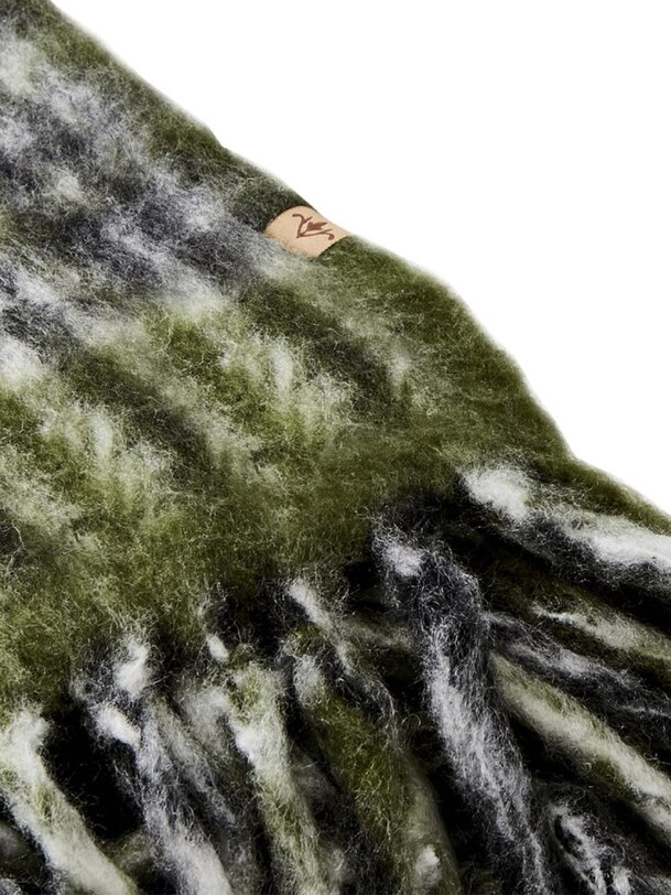 plaid frasse 160x130 - affari de la suède vert