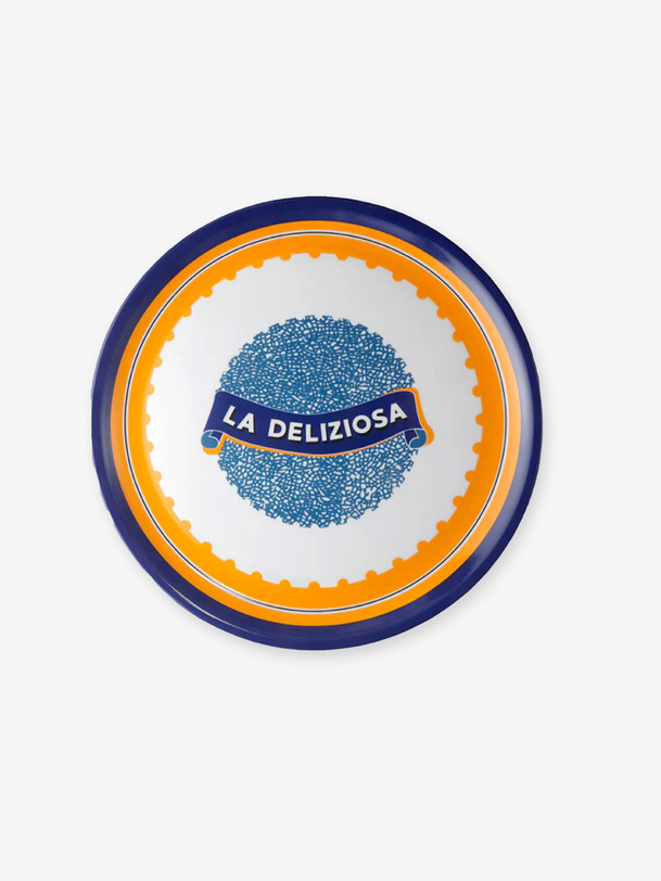 pizza plaque de la deliziosa - bitossi orange