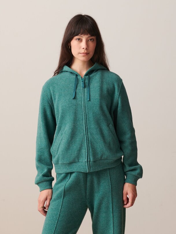 marcus cardigan bleu vert