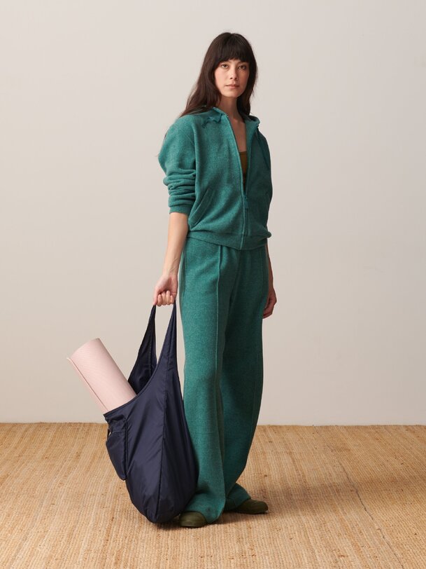 marcus cardigan bleu vert