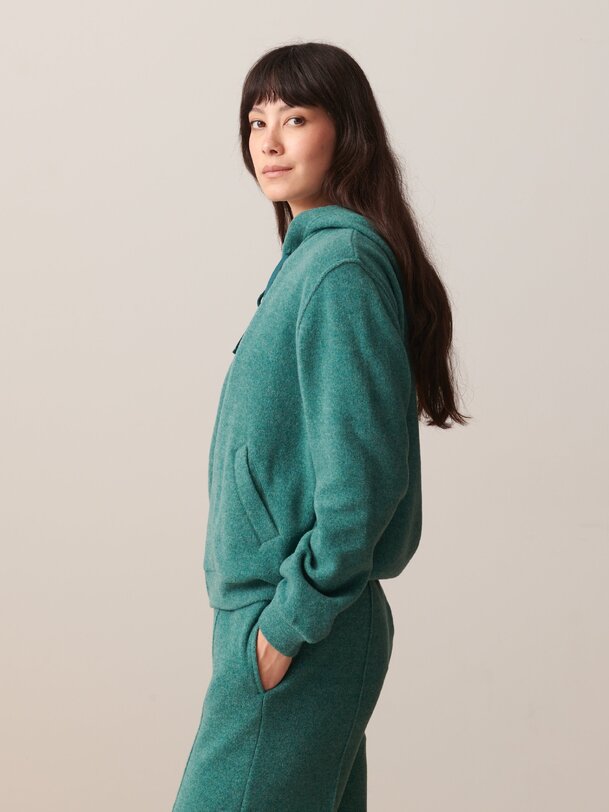 marcus cardigan bleu vert
