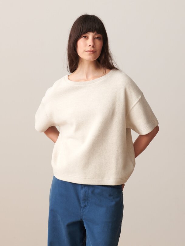 martin sweat-shirt écru