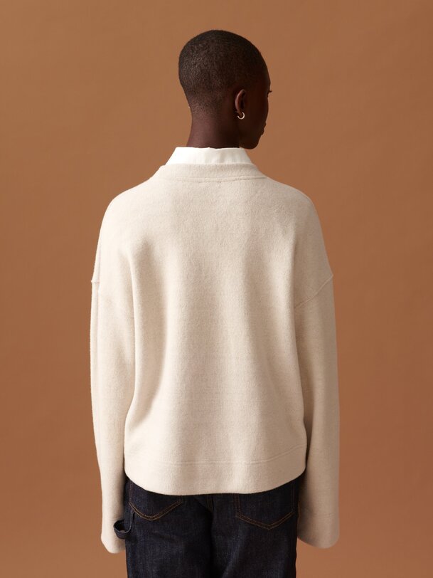 orchis sweat-shirt écru