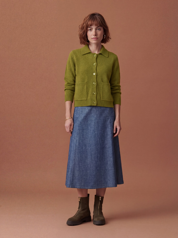 cardigan kaki oria