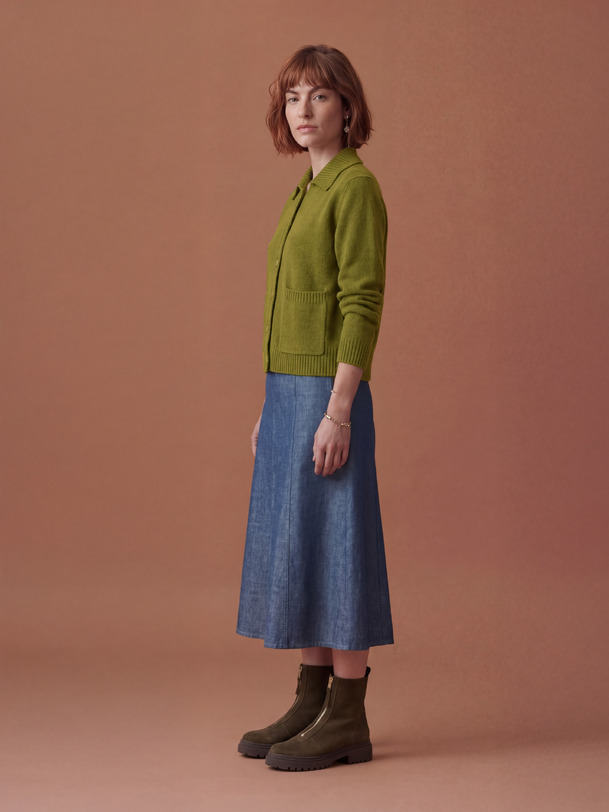 cardigan kaki oria