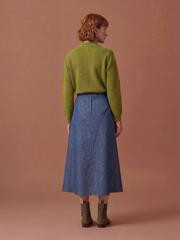 cardigan kaki oria