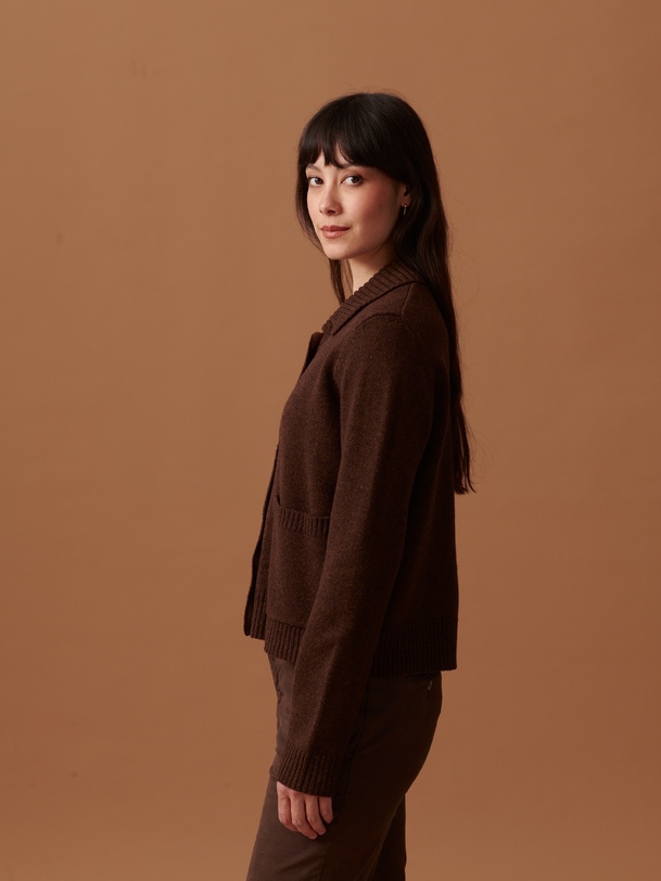 oria cardigan cacao