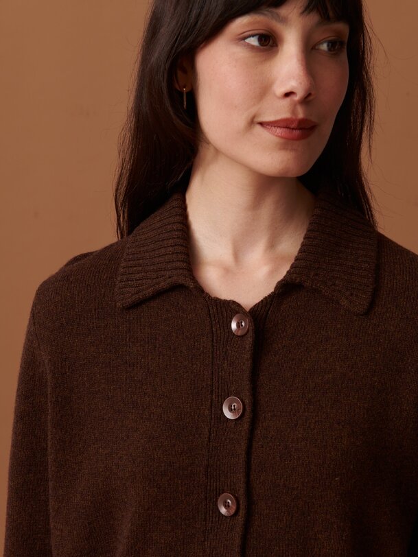 oria cardigan cacao